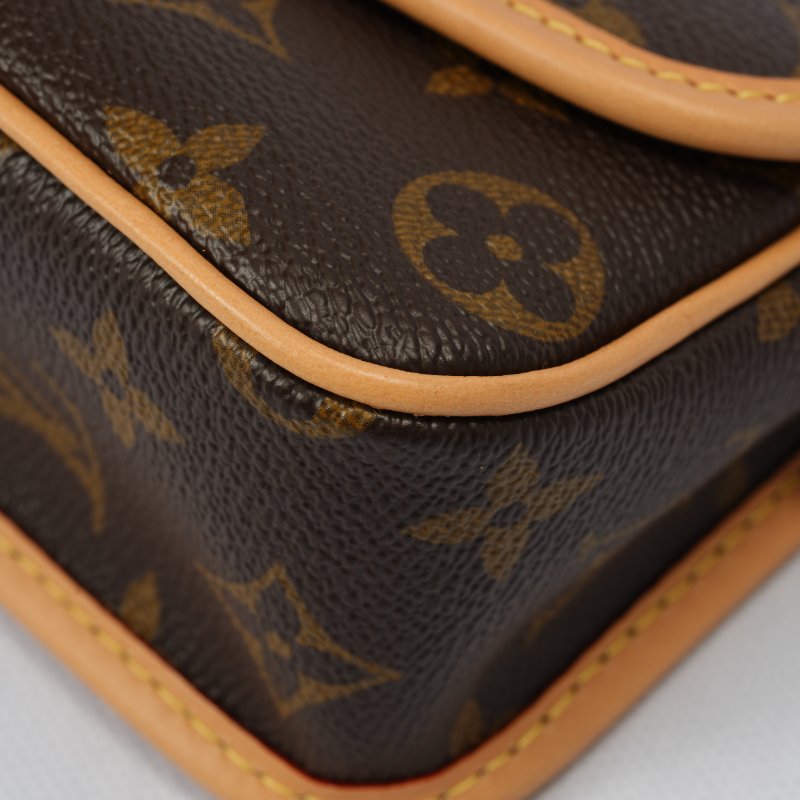 近全新LouisVuitton/路易威登 Monogram Nano Diane 手提肩背包-4