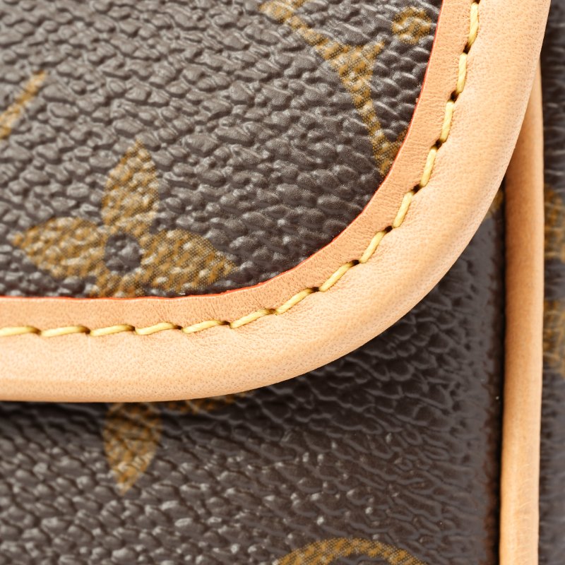 近全新LouisVuitton/路易威登 Monogram Nano Diane 手提肩背包-14