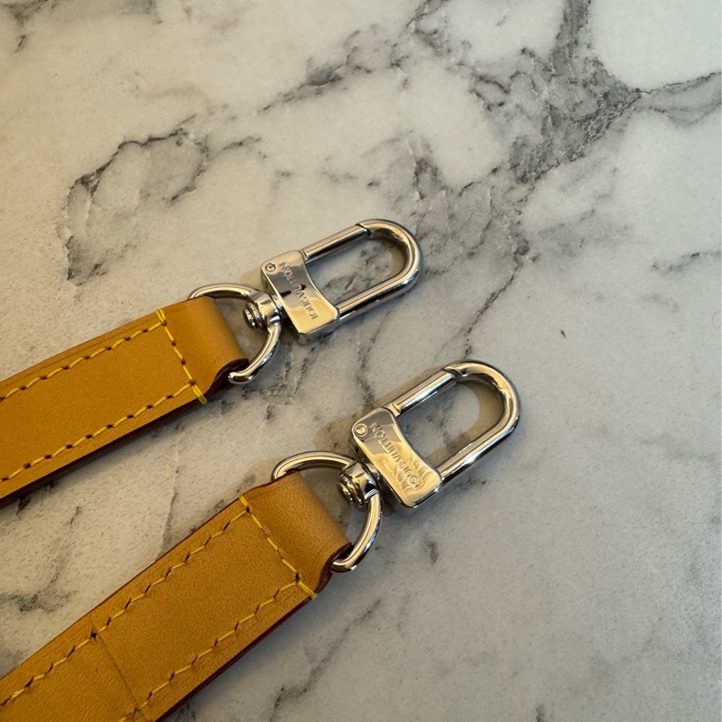 LV黃皮革直式手提斜背包 超好用🫶-33