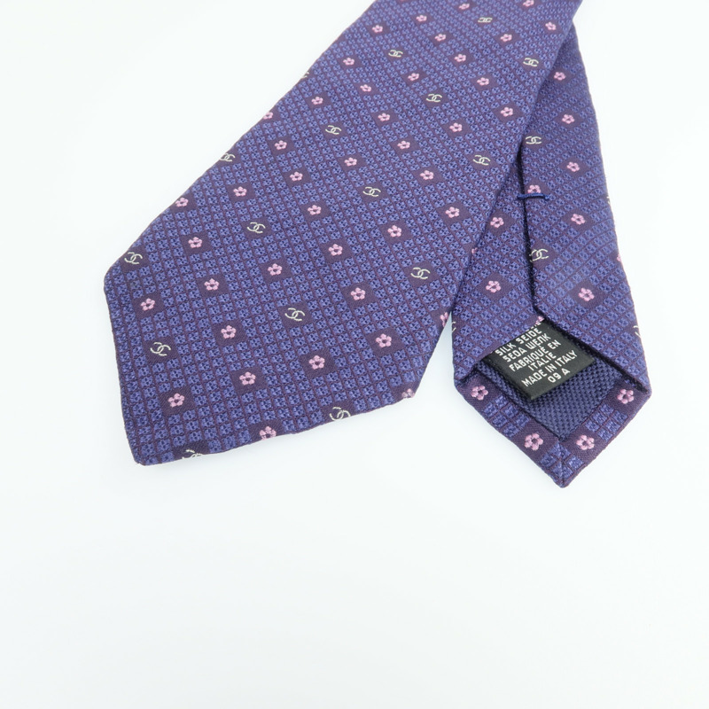 CHANEL 絲質Tie領帶-3