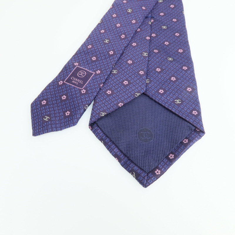 CHANEL 絲質Tie領帶-4