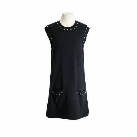 CHANEL香奈兒仿珍珠背心洋裝裙