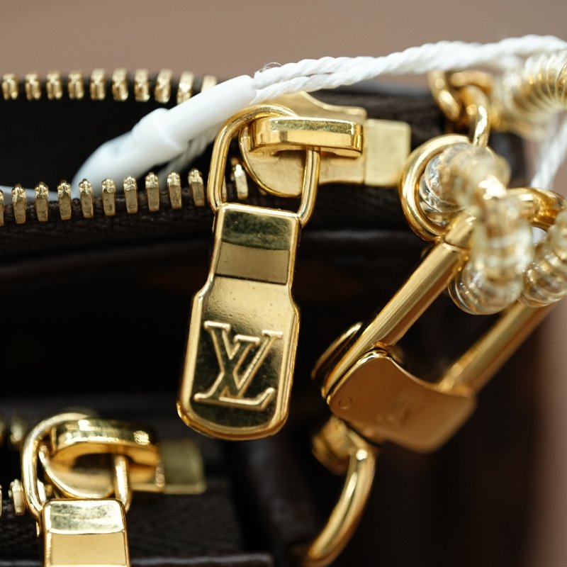 LouisVuitton/路易威登 Multi Pochette五合一綠色背带 肩背包斜挎包-15