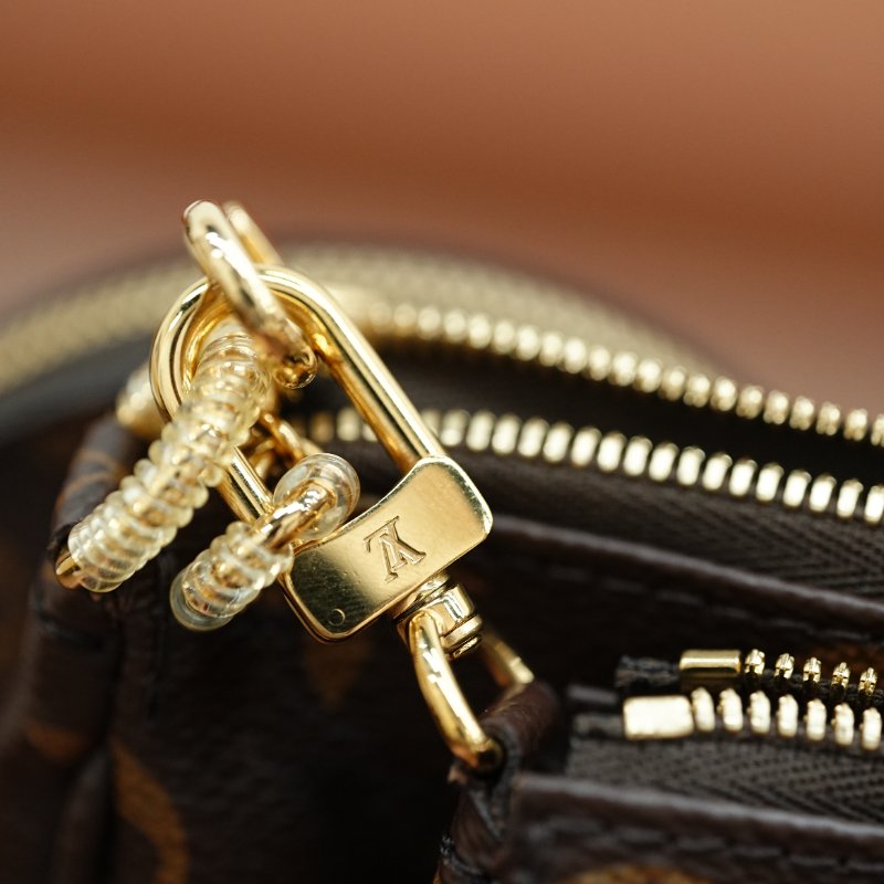 LouisVuitton/路易威登 Multi Pochette五合一綠色背带 肩背包斜挎包-16