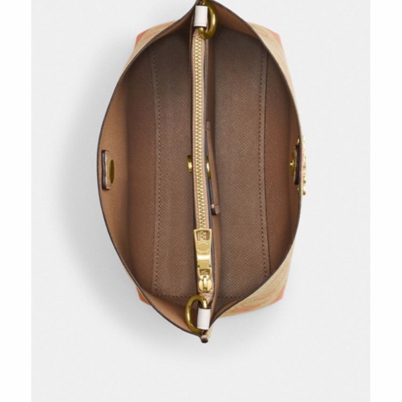 Coach 女士 Mollie系列愛心印花單肩包均碼碼20cm*10.5cm*21.5cm-2