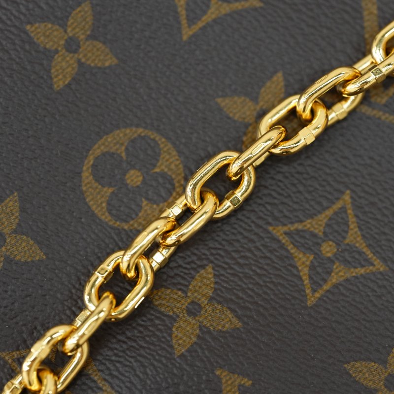 近全新 LouisVuitton/路易威登 Pochette Accessoires 鏈條肩背包-9