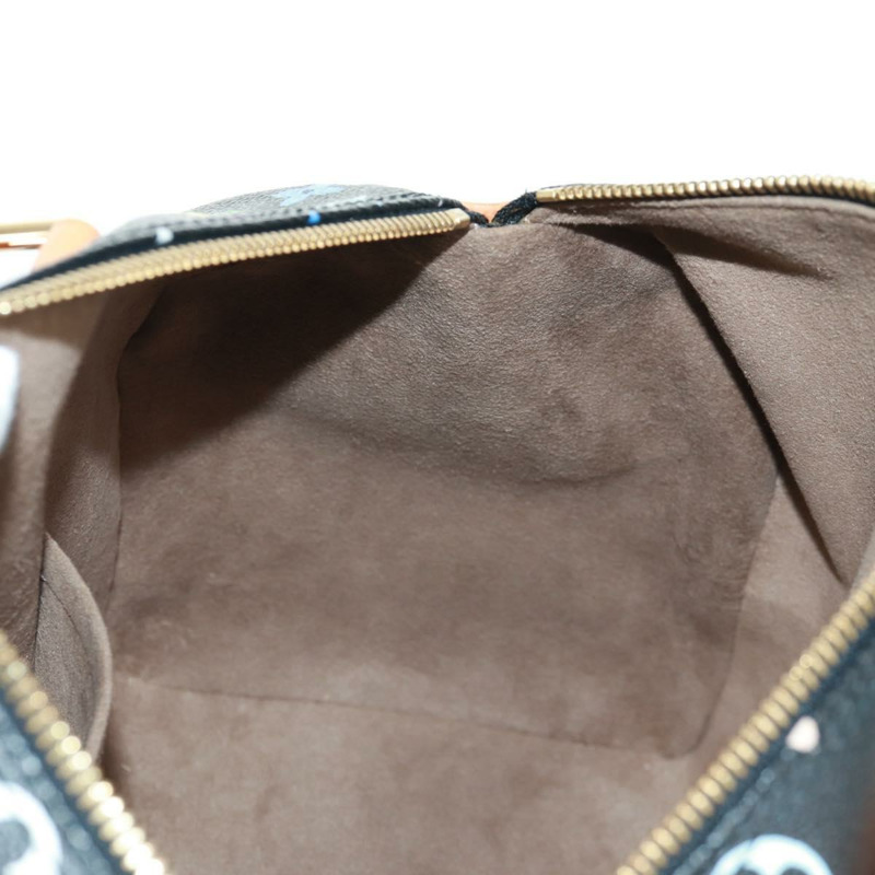 【日本直送】路易威登 Monogram Multicolor Speedy 30 手提包 黑色 M92642 正品 BA9226V-22