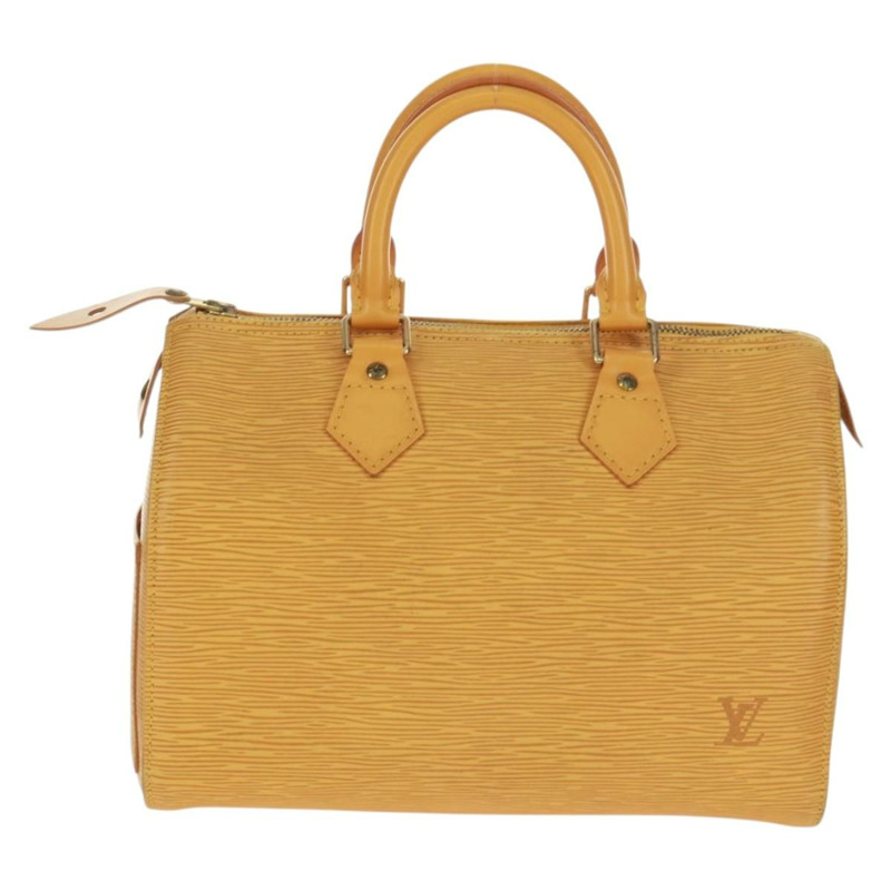 【日本直送】路易威登 Epi Speedy 25 手提包 Tassili 黃色 M43019 LV Auth am10432V-1