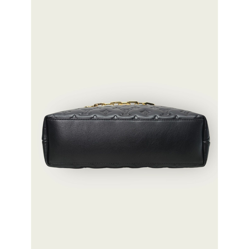 【包稅】LOUIS VUITTON 黑色Monogram Coussin Hobo肩斜背包-5