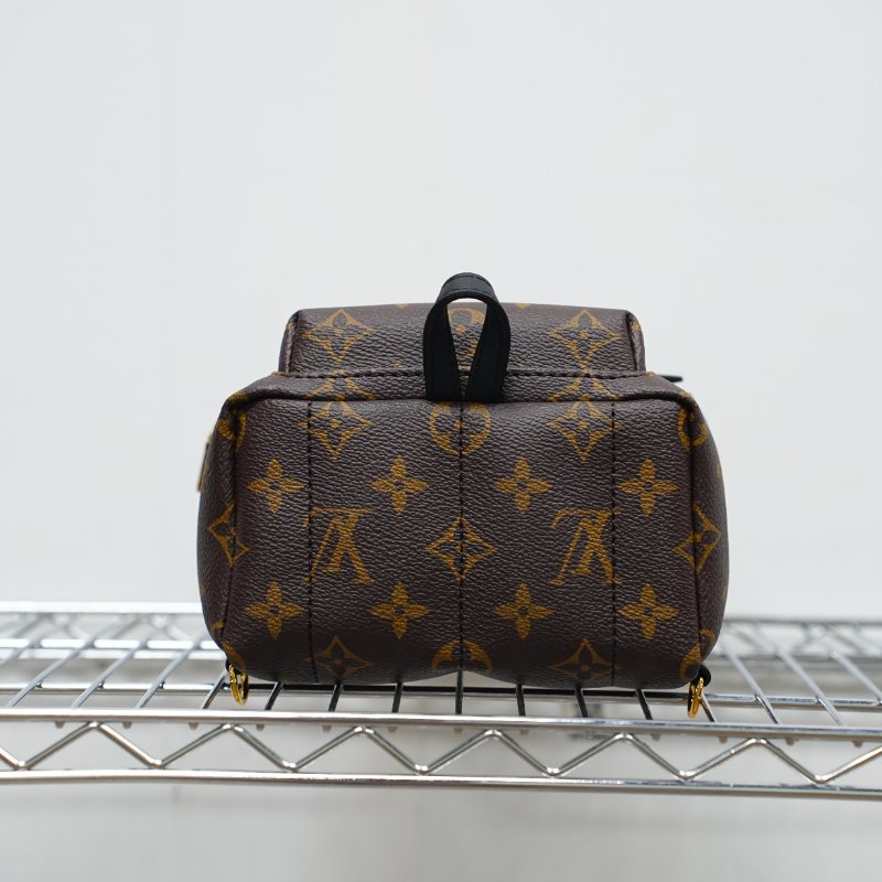 近全新LouisVuitton/路易威登 新款Monogram Palm Springs 小書包后背包-3
