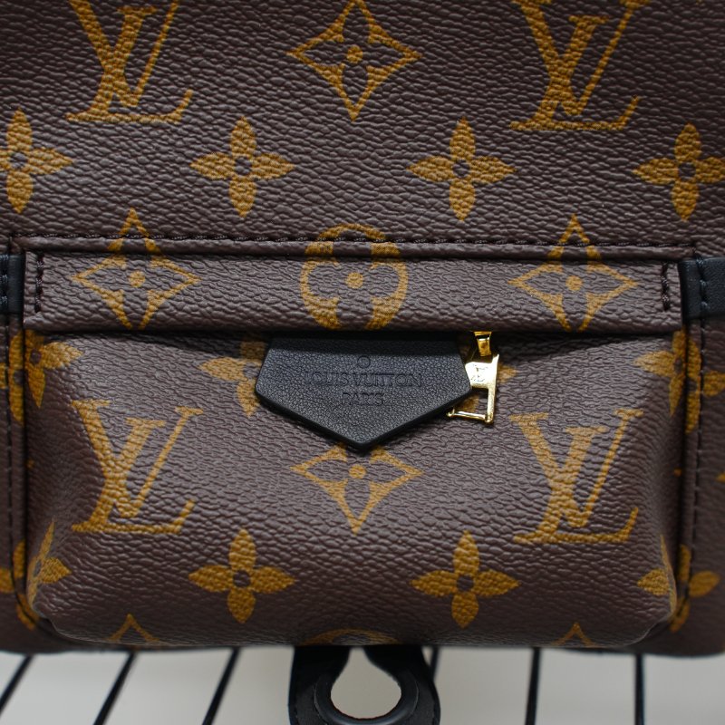 近全新LouisVuitton/路易威登 新款Monogram Palm Springs 小書包后背包-4