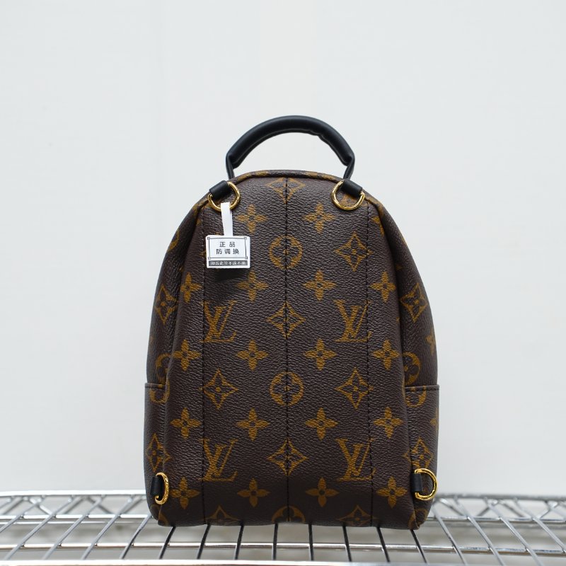 近全新LouisVuitton/路易威登 新款Monogram Palm Springs 小書包后背包-8