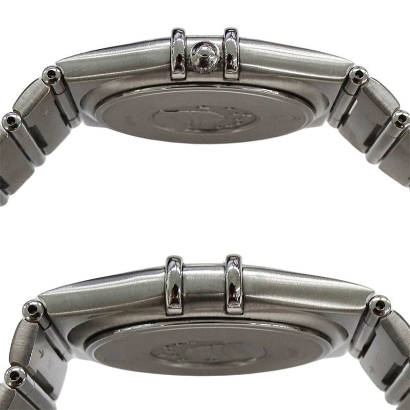 歐米茄星座系列 1512.30 男士腕錶，日期顯示，石英機芯，QZ，不鏽鋼錶殼，銀色，拋光-2