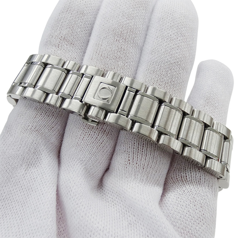 歐米茄超霸系列3513.30男士腕錶,日期顯示,計時功能,自動上鍊,不鏽鋼錶殼,銀色,拋光處理-5