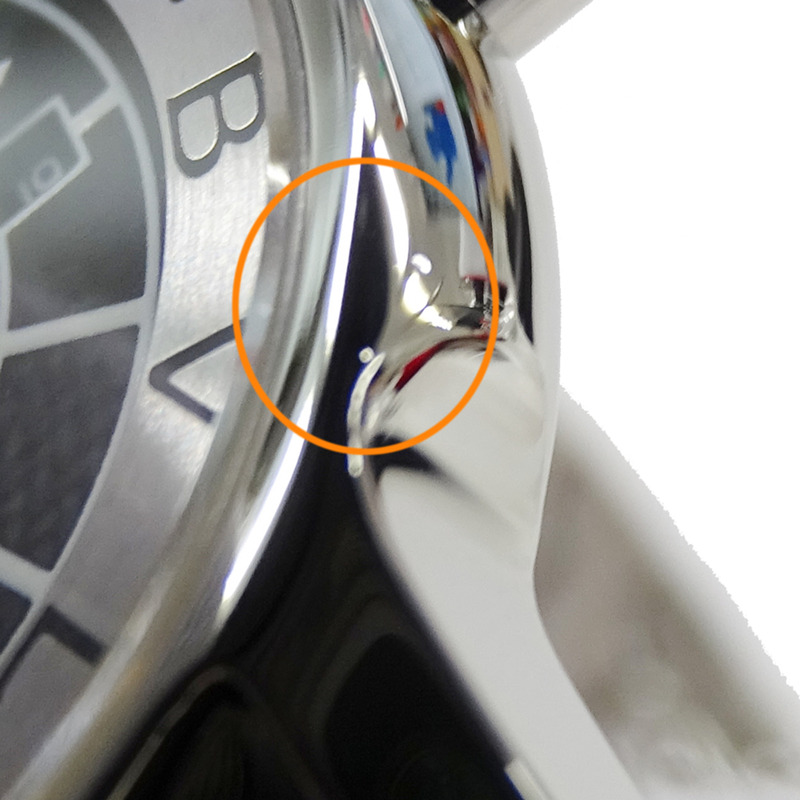 寶格麗 Solotempo 女士腕錶,附日期顯示,石英機芯,不鏽鋼錶殼,型號 ST29S,銀色/黑色,拋光處理-11