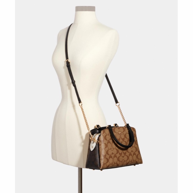 Coach 女士 徽標老花單肩包均碼碼26cm*11cm*17cm-3