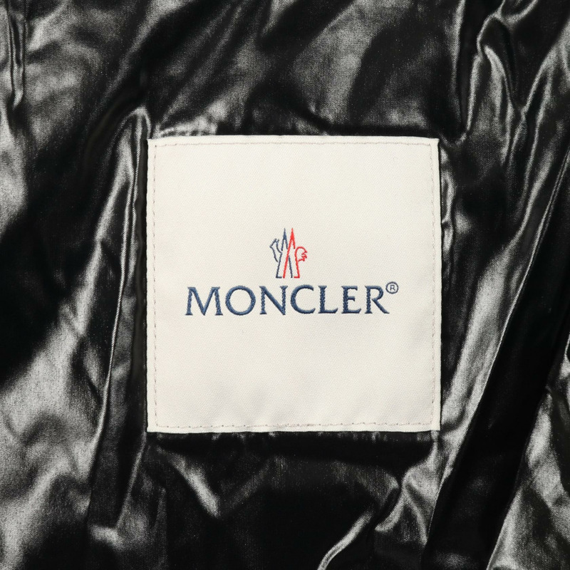 MONCLER GENIUS 1 ASAP Rocky Rally 羽絨外套 K24041A00013M6979 尼龍 黑色-2