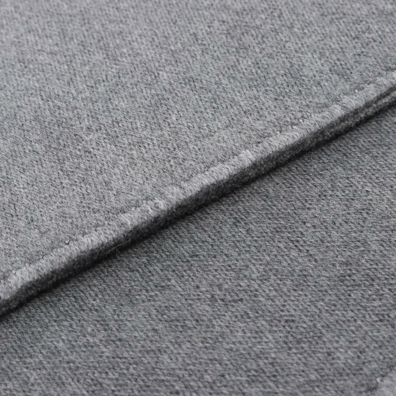 路易威登 Graphic Dual Scarf 羊毛羊絨圍巾披肩 灰色 二手-5