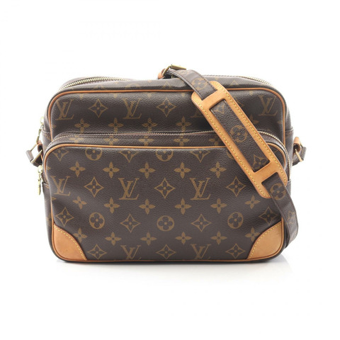 路易威登 Nil 肩斜背包 M45244 Monogram 帆布皮革 二手 LV
