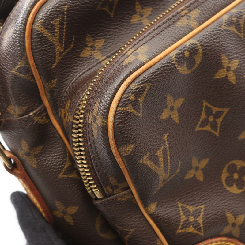路易威登 Nil 肩斜背包 M45244 Monogram 帆布皮革 二手 LV-6