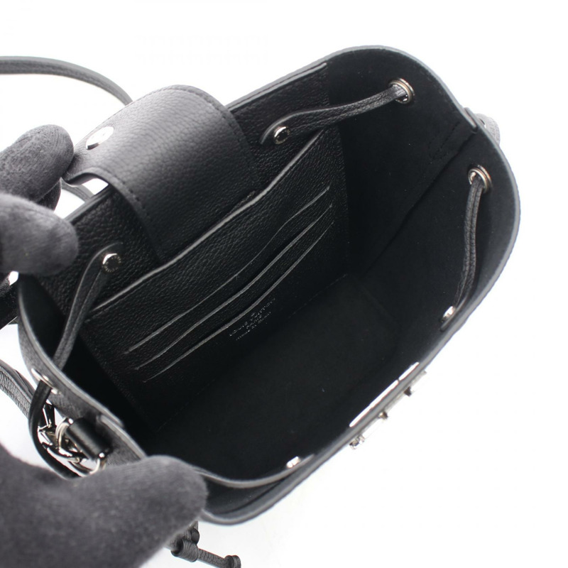 路易威登 Nano Lockme 水桶肩斜背包 M68709 皮革 二手 LV-2