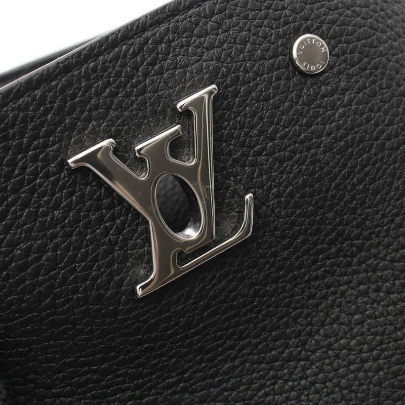 路易威登 Nano Lockme 水桶肩斜背包 M68709 皮革 二手 LV-7