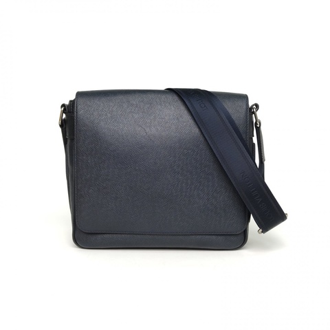 路易威登 墨藍色 牛皮革 2013 LV 斜跨包