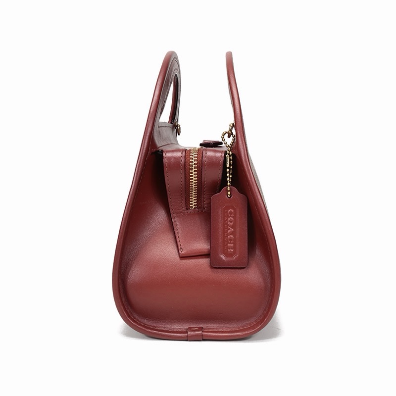 Coach 女士 拉鍊logo手提包均碼碼24cm*12cm*21cm-2