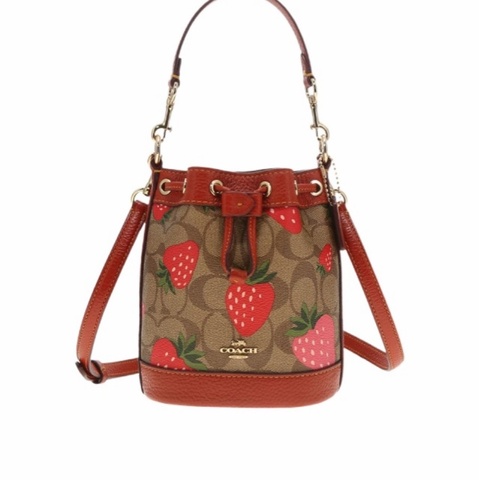 Coach 女士 徽標細節斜挎包均碼碼14cm*9cm*16cm