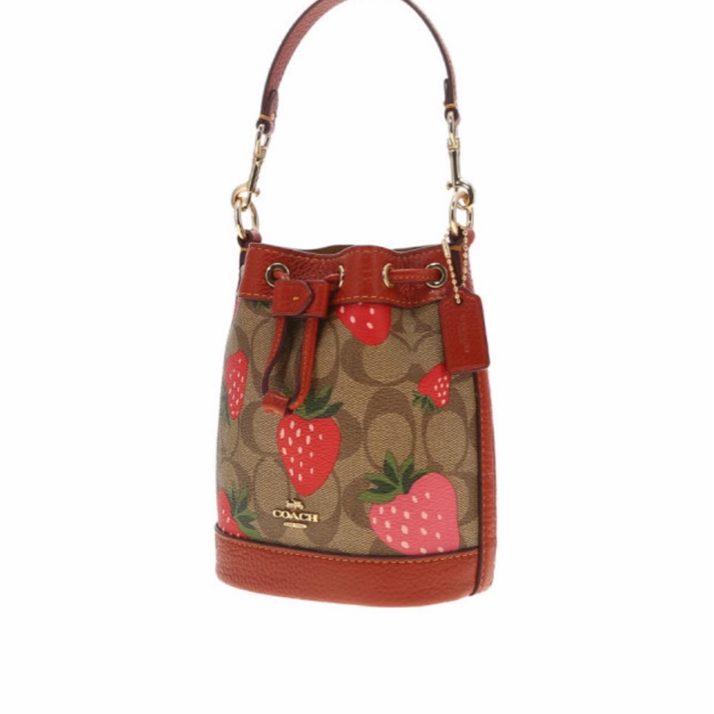 Coach 女士 徽標細節斜挎包均碼碼14cm*9cm*16cm-1