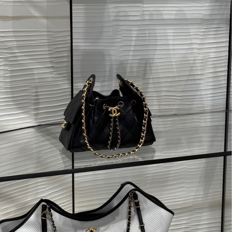 Chanel 25 bag mini 荔枝皮 黑金 全新現貨在台 全配有購證-1