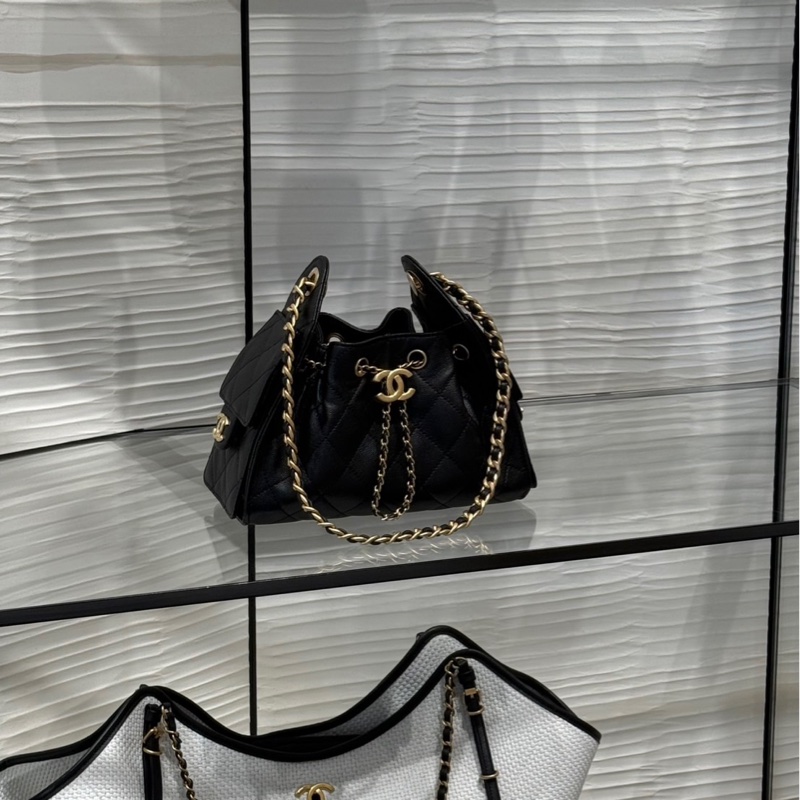 Chanel 25 bag mini 荔枝皮 黑金 全新現貨在台 全配有購證-7