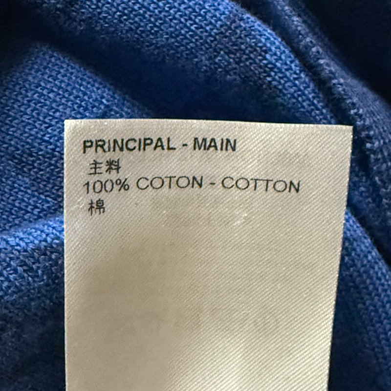 LV  × 草間彌生 滿版 Monogram Yayoi Kusama 聯名 針織 開襟外套 Knit Cardigan 藍色 毛衣外套-7