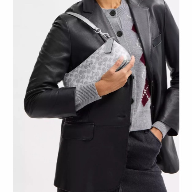 Coach 女士 Charlotte 單肩包均碼碼25.4cm*8.2cm*10.7cm-3