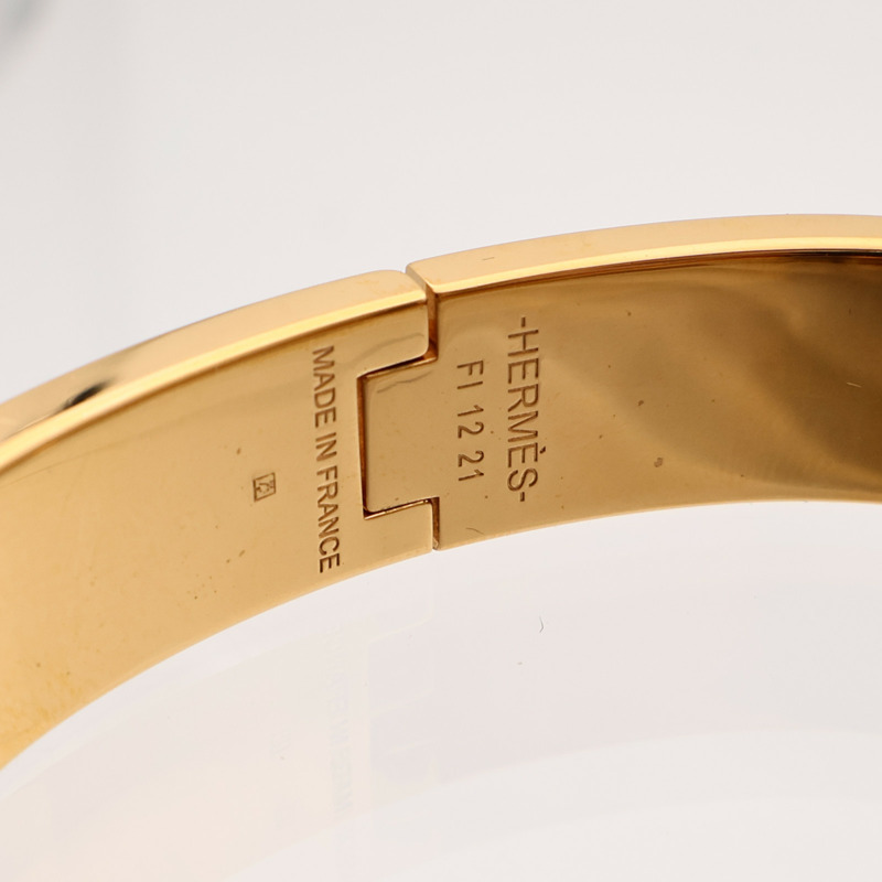 HERMES 金屬Clic H手鐲-5