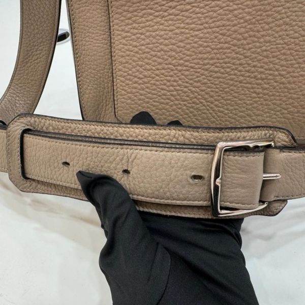 Hermès jypsiere 34銀扣肩背包-14