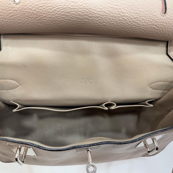 Hermès jypsiere 34銀扣肩背包-15