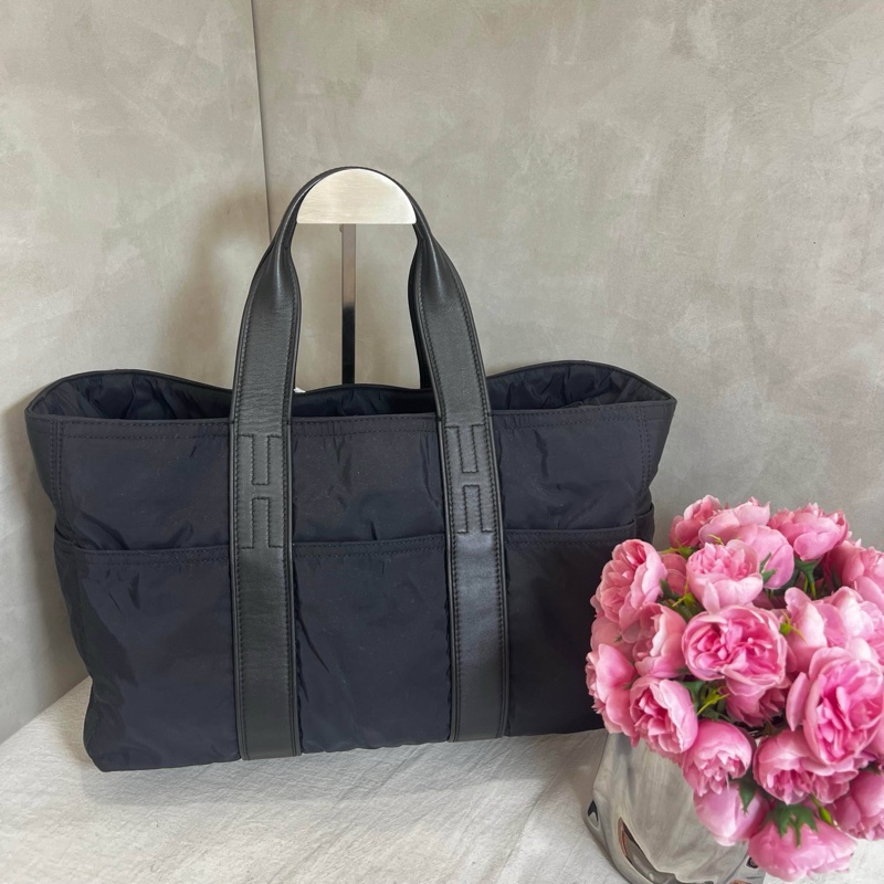 Hermès Acapulco MM托特包 手提包 尼龍皮革-0