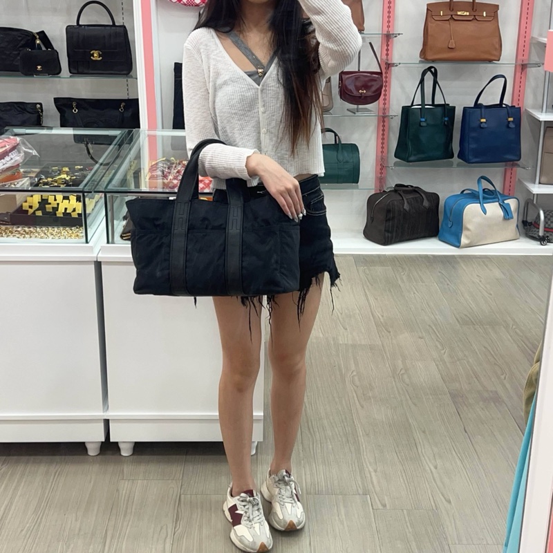 Hermès Acapulco MM托特包 手提包 尼龍皮革-1