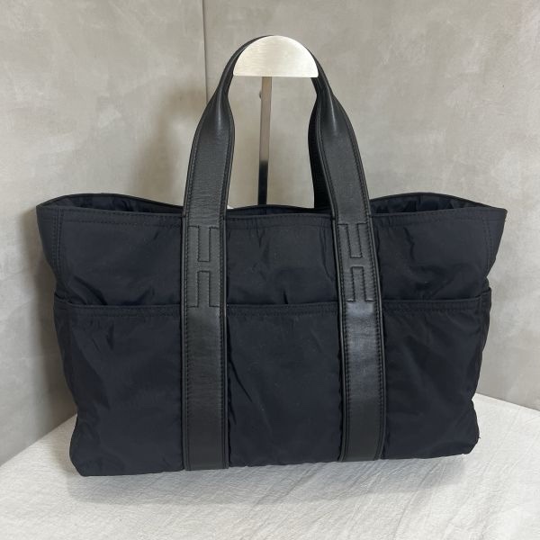Hermès Acapulco MM托特包 手提包 尼龍皮革-10