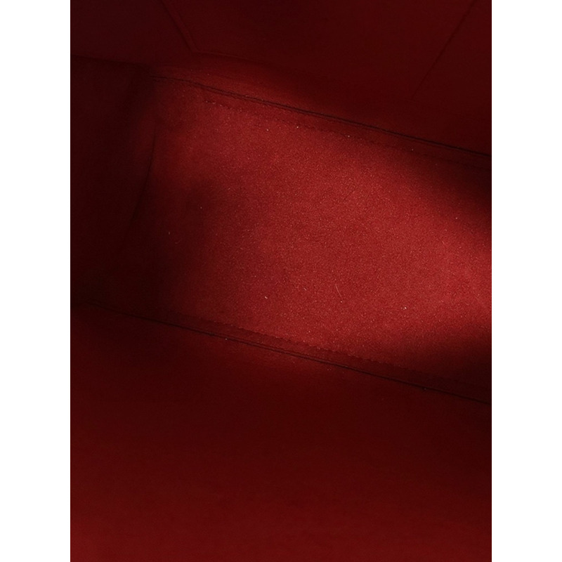 【包稅】LOUIS VUITTON Marine Rouge 小牛皮銀色 Lockme 兩用手提包-3