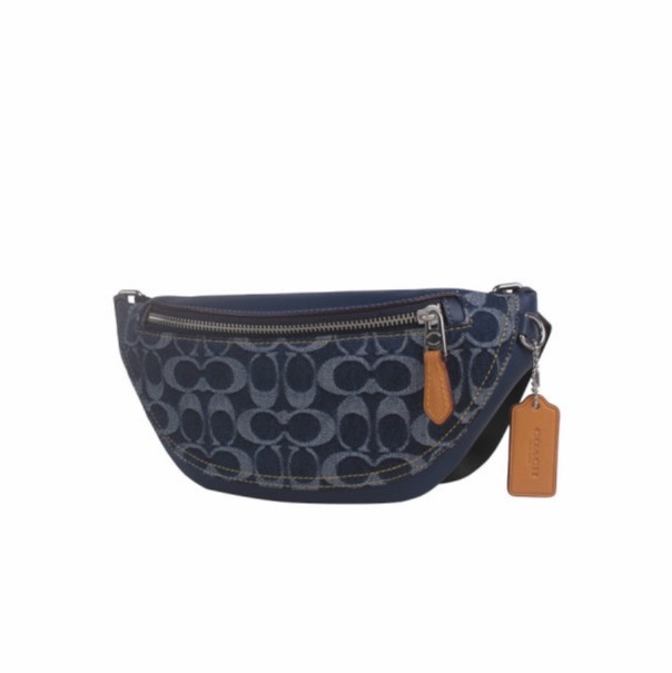 Coach 男士 拉鍊腰包均碼碼-1