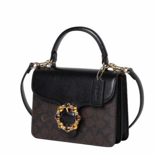 Coach 女士 翻蓋單肩包均碼碼-1