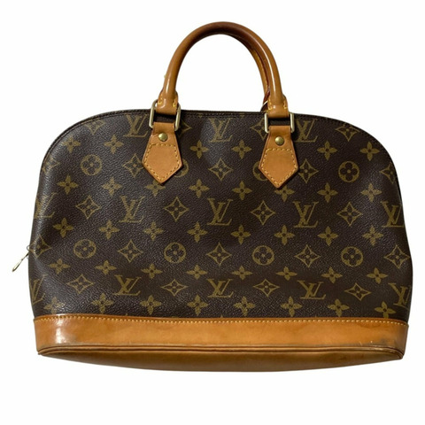 路易威登 (LOUIS VUITTON) 女士 Monogram Alma PM 手提包 M51130 棕色/米色