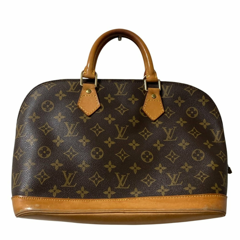 路易威登 (LOUIS VUITTON) 女士 Monogram Alma PM 手提包 M51130 棕色/米色-2