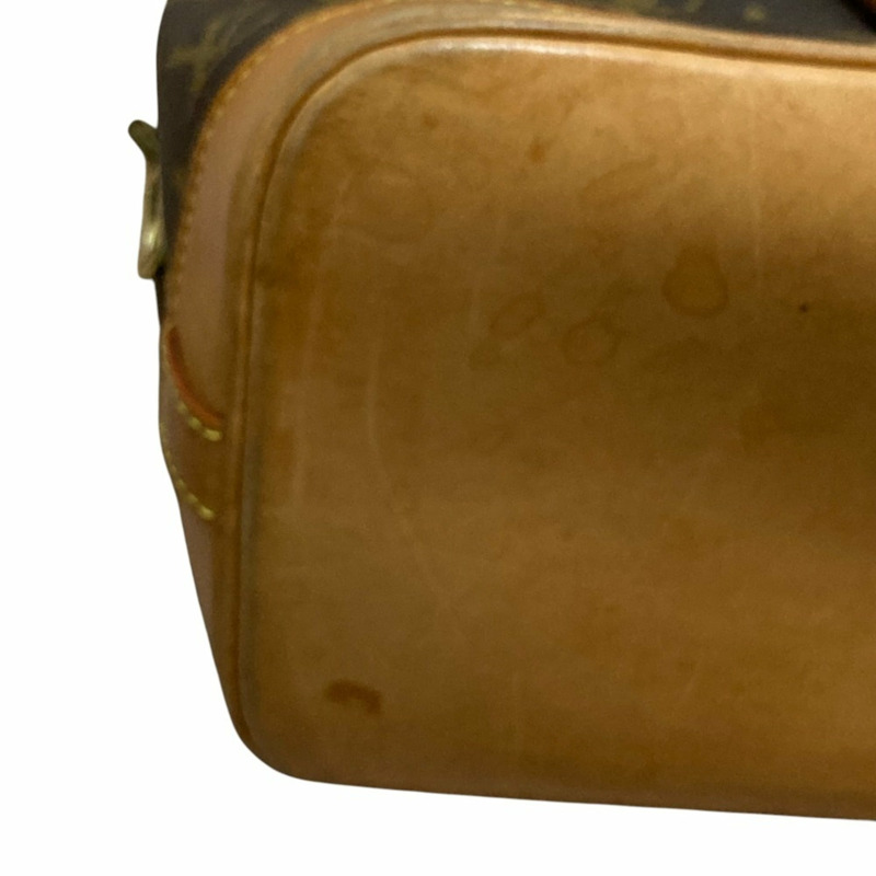 路易威登 (LOUIS VUITTON) 女士 Monogram Alma PM 手提包 M51130 棕色/米色-11