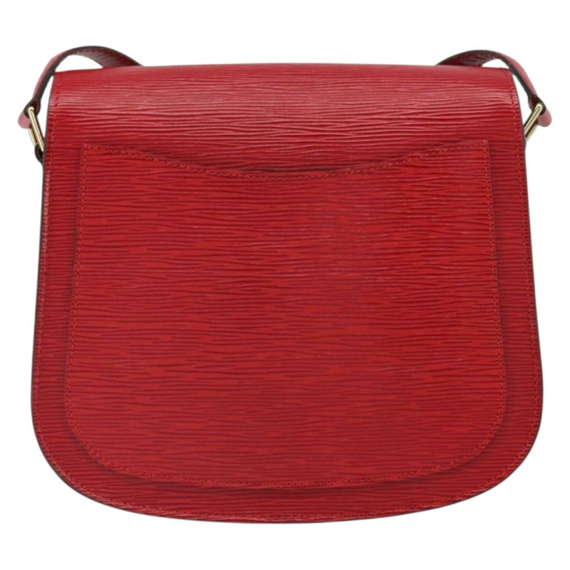 【日本直送】路易威登 Epi Saint Cloud GM 肩背包 紅色 M52197 LV Auth ep12679-1