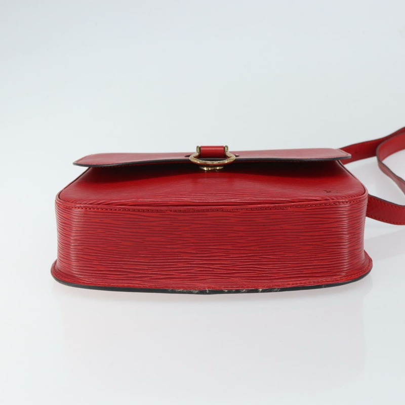 【日本直送】路易威登 Epi Saint Cloud GM 肩背包 紅色 M52197 LV Auth ep12679-4