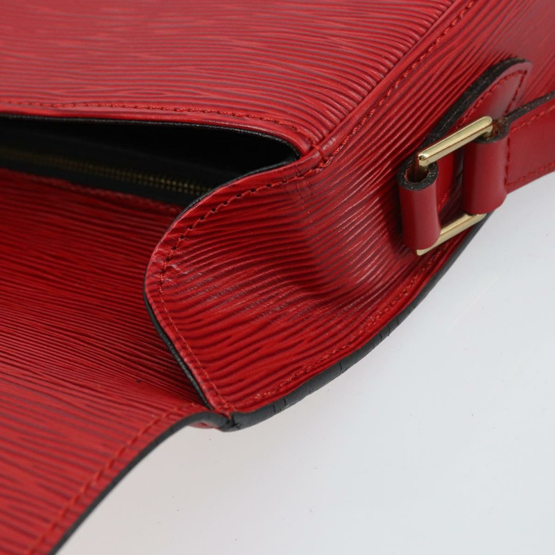 【日本直送】路易威登 Epi Saint Cloud GM 肩背包 紅色 M52197 LV Auth ep12679-8