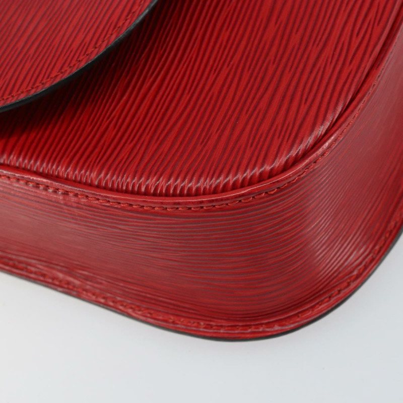 【日本直送】路易威登 Epi Saint Cloud GM 肩背包 紅色 M52197 LV Auth ep12679-14